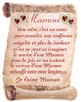 &agrave; toute les maman
